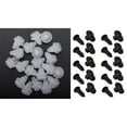 thumbnail image 2 of 20 Pcs Car White Rivet Door Trim Clips Fastener with 10 x Plastic Fastener Clip 8mm for, 2 of 7