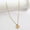 B, variant on MATROOY wholesale 18K Gold Plated Heart 26 Letters Necklace Adjustable Elegant Women New-J