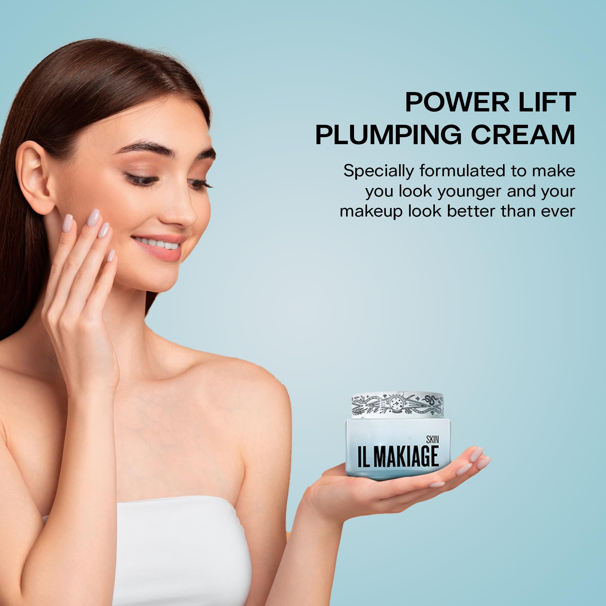IL MAKIAGE Power Lift Plumping Cream - Vegan Collagen