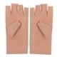 thumbnail image 1 of EeaseMX 1 par de guantes de medio dedo con protección solar, resistentes a los rayos UV y de secado rápido (beige, talla M), 1 of 7