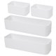 thumbnail image 1 of 4 cajas de almacenamiento sin perforaciones para mandos de TV y soportes de pared para teléfono móvil., 1 of 6