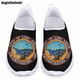 thumbnail image 1 of Zapatillas planas informales Doginthehole para mujer, diseño moderno de California State Long Beach, zapatos de malla transpirables sin cordones para verano, 1 of 5