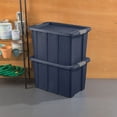 thumbnail image 6 of Sterilite Tuff1 30 Gallon Storage Tote Bin w/Latching Lid, Blue, 16 Pack, 6 of 9