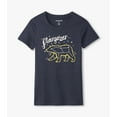 thumbnail image 5 of Little Blue House Women's Short Sleeve Pajama Tee, Stargazer, 5 of 5