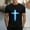 Black, variant on WXLWZYWL PLus Size T Shirts for Men Round Neck Short Sleeve Go All Out Adult Printed Jesus Script Letters Cross Christian Deluxe Soft Loose Casual Graphic T-Shirts