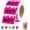 Purple, variant on Hot Stickers Flame Labels Waterproof, 500 Pcs 2 x 1.2 in Foil Shiny Red Fire Flame Shape Stickers for Restaurant Supermarket Spicy Sauce(Purple)Q
