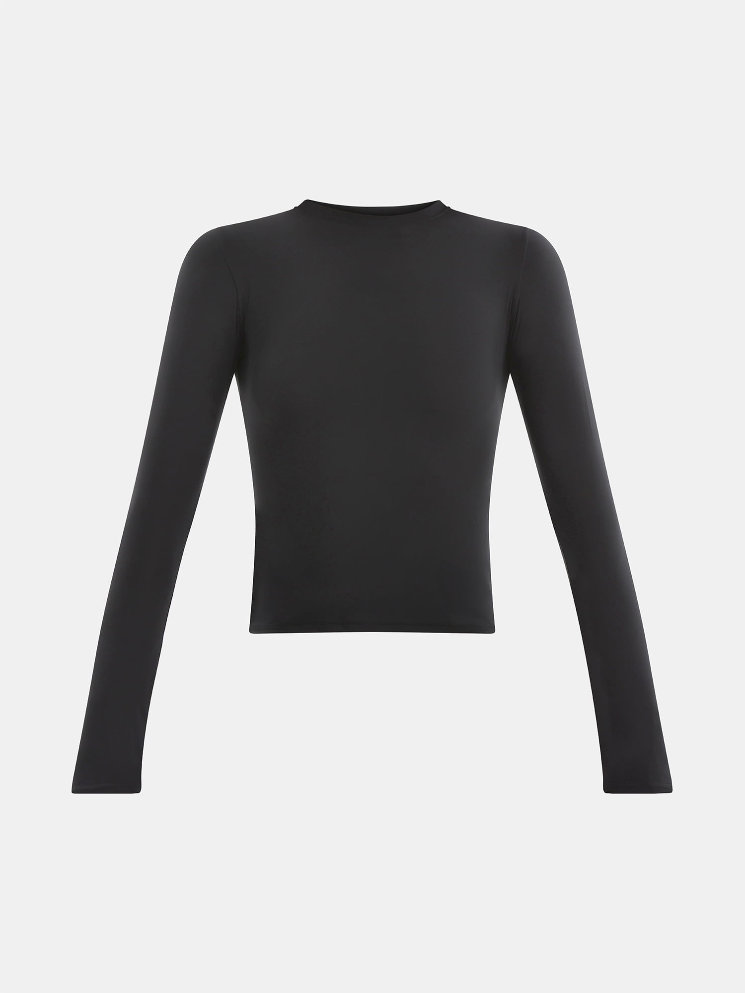 No Boundaries Women’s Fit Stretch Long Sleeve T-Shirt, Sizes XS–3XL