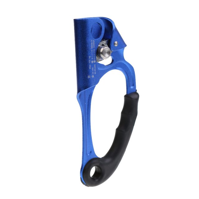 Eigraketly Escalada en roca Mano derecha Ascender Mountaineer Rappelling Equipment para cuerdas de 8-13 mm de diámetro Suministros deportivos Carga carpas Eigraketly OD002811-00
