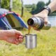 thumbnail image 3 of AOMIUN TITANIO LIGERO 3 Piezas Conjunto de Titanio de 750 ml Pot 450 ml de Taza de Agua Con Tapa Spork Plegable Plegable Plegable Para Acamp Al Aire Libre Mochilero de Senderismo, 3 of 7