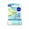 thumbnail image 3 of Nivea 2in1 Lip Balm & Scrub Super Soft Lips, Aloe Vera + Vitamin E, 0.17 oz (4.8 g), 3 of 9