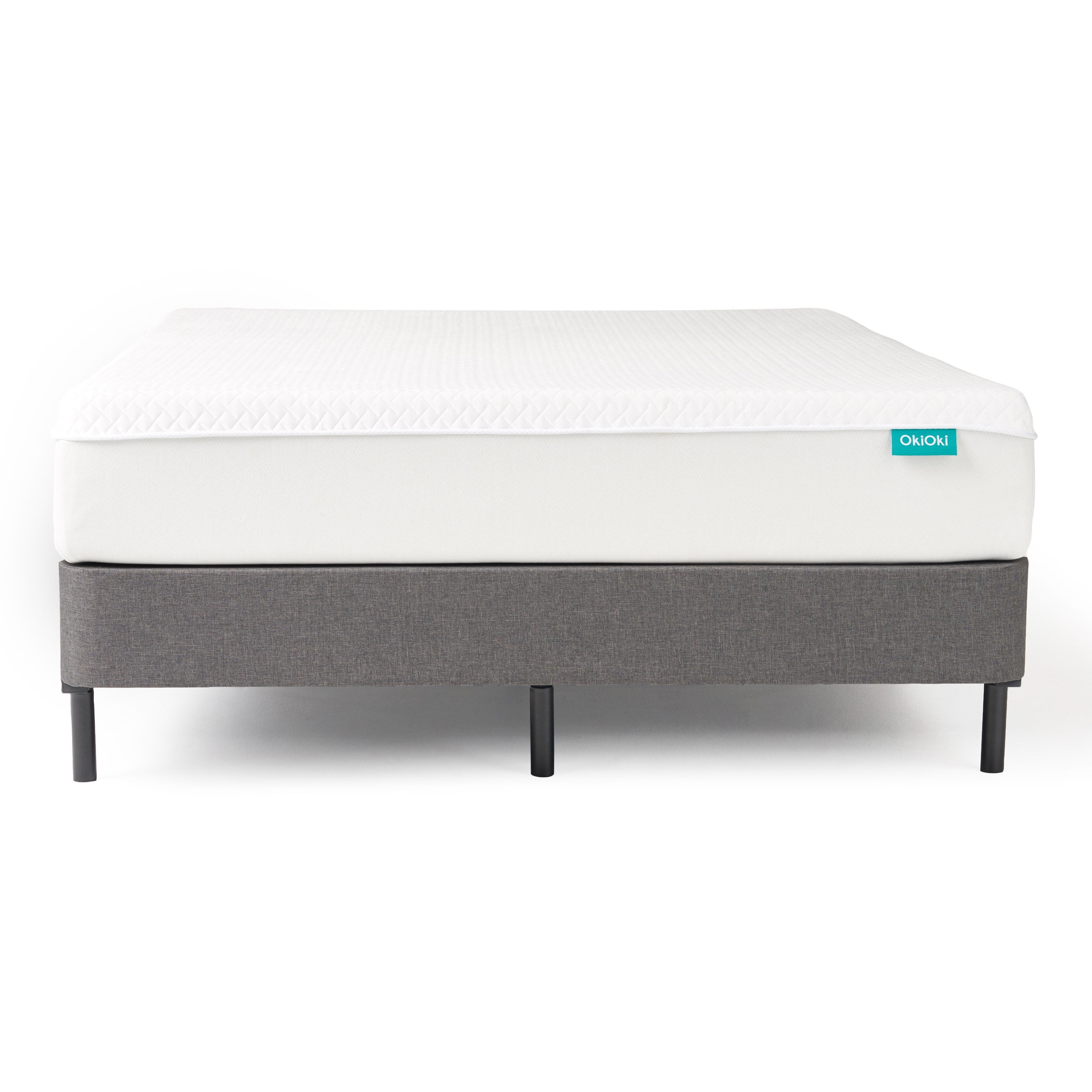 Medium-Firm OkiOki Hybrid Foam and Coil OkiFlex Mattress with Cooling Zip Cover 
