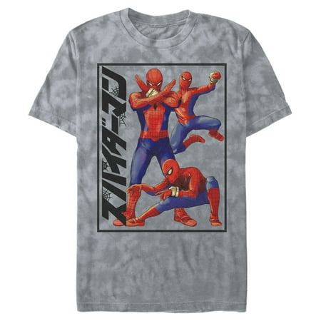 Marvel Men's Spider-Man Kanji Hero