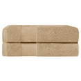 thumbnail image 2 of BNM Turkish Cotton Heavyweight Bath Sheet Set, Hazelnut, 2 of 5