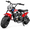 Red, variant on XtremepowerUS 99cc 4-Stroke Gas Mini Dirt Bike, Up to 40 MPH, Automatic Pull Start Off-Road Trail Motorcycle for Teens & Adults (Ages 13+), Hydraulic Suspension, Rear Disc Brake, 240 lb Capacity, Red