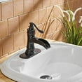 thumbnail image 2 of BWE Brass Oil Rubbed Bronze Single Handle Bathroom Faucet, 2 of 8
