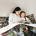 thumbnail image 4 of Manfei Pet Dachshund Full Size Comforter Sets,Merry Xmas Bedding Comforter Set,Happy New Year Bedding Sets For Boys Teens,Ultra Soft Home Decor Reversible,3 Pieces, 4 of 7