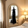thumbnail image 3 of Halloween Spooky Witch & Ghost Mirror Stickers, Removable Seasonal Window Wall Decals, Fall Themed Home Decor, Mirror & Glass Decor for Autumn Festive Styling, 3 of 4