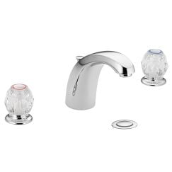 Moen 4962 Double Handle Widespread Bathroom Faucet - Chrome