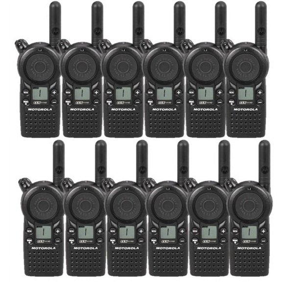 Motorola CLS1110 12 Pack Radio Bundle