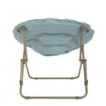 thumbnail image 3 of Mainstays Saucer Chair for Kids and Teens, Soft Sea, 3 of 8
