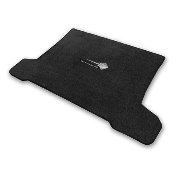 2014-2017 Corvette C7 Coupe Jet Black Trunk Mat - Stingray Logos