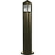Dabmar Lighting D122-50-BZ-MT 50W Bollard en Fibre de Verre avec Lampe à Haute Pression de Sodium & 44; Bronze - 41.88 x 10.25 x 10.25 Po. – image 1 sur 1