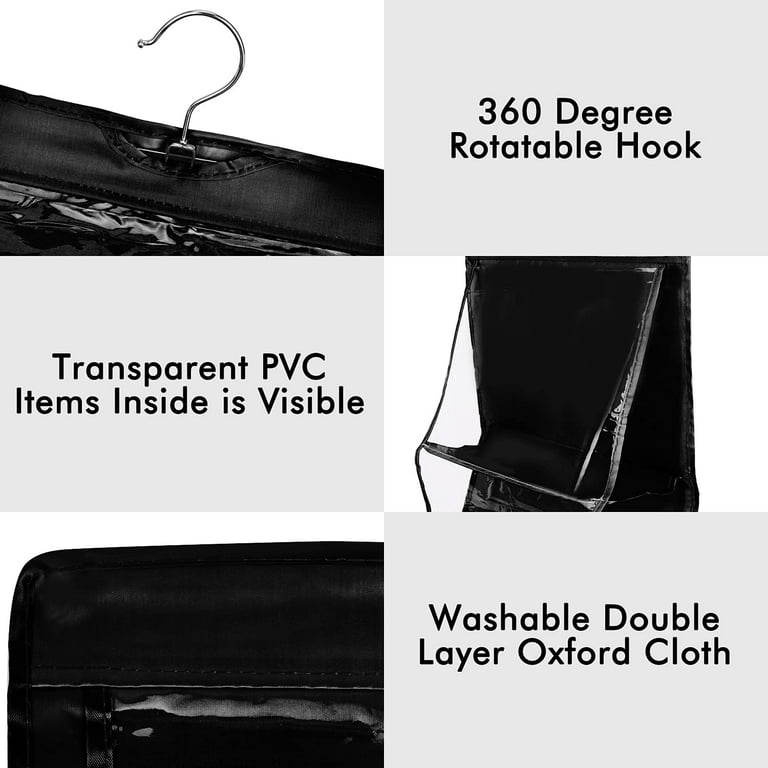 EZDO Home 8-Pocket Handbag Organizer