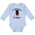 thumbnail image 3 of Inktastic 1st Birthday Cowgirl is One Girls Long Sleeve Baby Bodysuit, 3 of 5