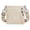 White, variant on Womens Tassel PU Leather Crossbody Purse Casual Shoulder Bag for Daily Travel Outings