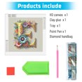thumbnail image 4 of 5D DIY Parcial Perforación Especial Diamante Paint Letter E Decoración30x30cm, 4 of 9