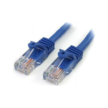 StarTech.com RJ45PATCH3 3 ft. Cat 5E Blue Snagless UTP Patch Cable (350 MHz)