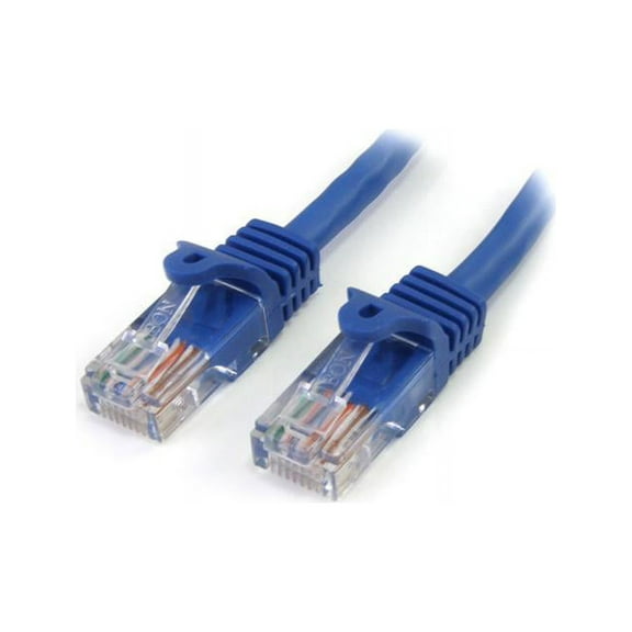 StarTech.com Cat5e Ethernet Cable75 ft - Blue - Patch Cable - Snagless Cat5e Cable - Long Network Cable - Ethernet Cord - Cat 5e Cable - 75ft - Patch cable - RJ-45 (M) to RJ-45 (M) - 75 ft - UTP - CAT 5e - snagless - blue - for P/N: ST121HD20L, ST121HD20V, ST121HDBTSC, ST12MHDLNHK, ST12MHDLNHR, SV565HDIP