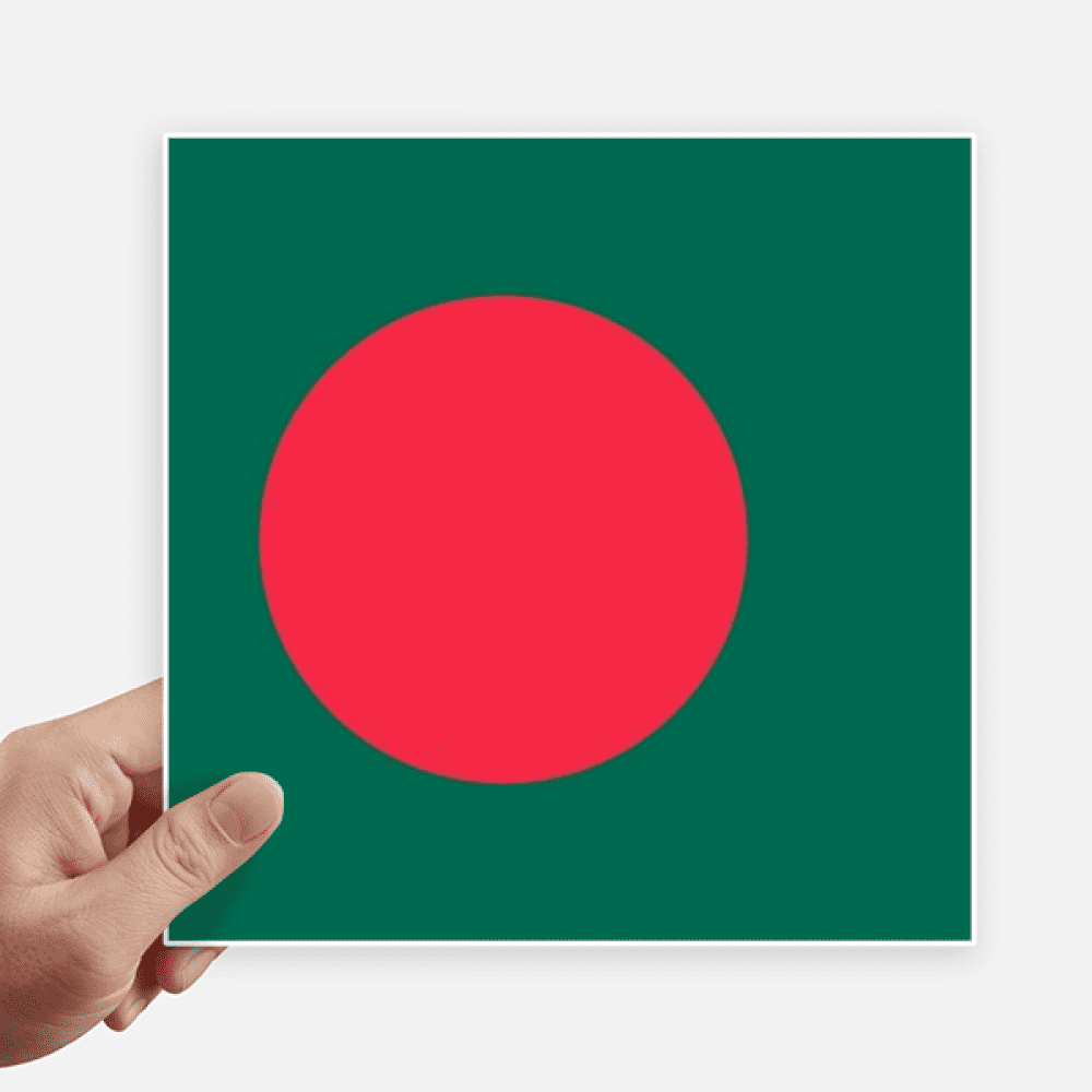 Bangladesh National Flag Asia Country Sticker Tags Wall Picture Laptop