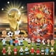 thumbnail image 1 of ugador de Fútbol Adviento 2024,Muñeco de fútbol de de la Copa Mundial Adviento Navidad para niños 24 Goma Cuenta Regresiva Navidad Calendarios Adviento Juguete Regalos, 1 of 9