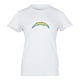 thumbnail image 1 of NFL Playera Aficionado Básica Los Angeles Chargers Blanco para Mujer, Talla Grande, 1 of 5