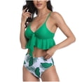 thumbnail image 2 of Bañador de dos piezas con conjunto de bikini sin espalda cómodo para dama con estilo OAVQHLG3B Store  lin121212, 2 of 4