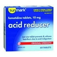 thumbnail image 2 of Sunmark Original Strength Famotidine Acid Reducer Tablets, 10 mg, 60 Count, 2 of 2