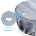 thumbnail image 4 of Uxcell 5Pcs Satin Fabric Drink Cover Scrunchie for Alcohol Protection Party, Denim Blue, 4 of 5
