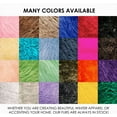 FabricLA Shaggy Faux Fur Fabric 6" X 6" Inches Pre Cut Use Fake Fur