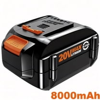 WA3520 20V 8.0Ah Replacement for Worx 20V Battery WA3525 WG151s WG155s WG251s WG255s WG540s WG545s WG890 WG891 Lithium ion Cordless Power Tools