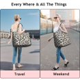 thumbnail image 5 of Black and Yellow Of Leopard Print Travel Tote Bags for Women Carry On,Large Weekender Bags for Women Travel,Multi Functional Duffle Bag for Work,Shopping,Sports, 5 of 5
