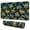 DarkGreen Cartoon Dinosaurs-3, variant on Long Mouse Pads for Desk,DarkGreen Cartoon Dinosaurs Plants Desk Mats on Top Of Desks, Desk Mouse Pad Extra Large with 3mm Non-Slip Base and Stitched Edge for Gaming,Work,Home 31.5"x11.8"