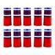 thumbnail image 1 of 10 Piezas Golf Iron Ferrules Adaptadores para Eje Paralelo 0.35inch Fundas Tapa de Extremo Reemplazo de Férula para Golfistas Material PP Adecuado, 1 of 9
