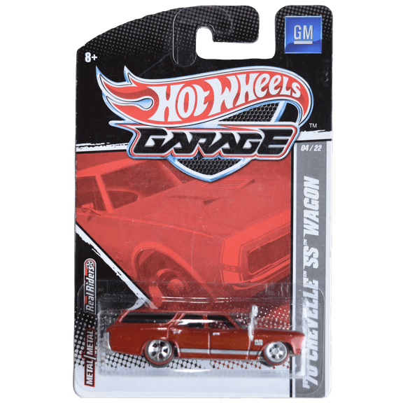 Hot Wheels '70 Chevelle SS Wagon, Garage 4/22 [red]