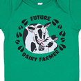 thumbnail image 4 of Inktastic Future Dairy Farmer with Cute Black and White Holstein Cows Boys or Girls Baby Bodysuit, 4 of 5