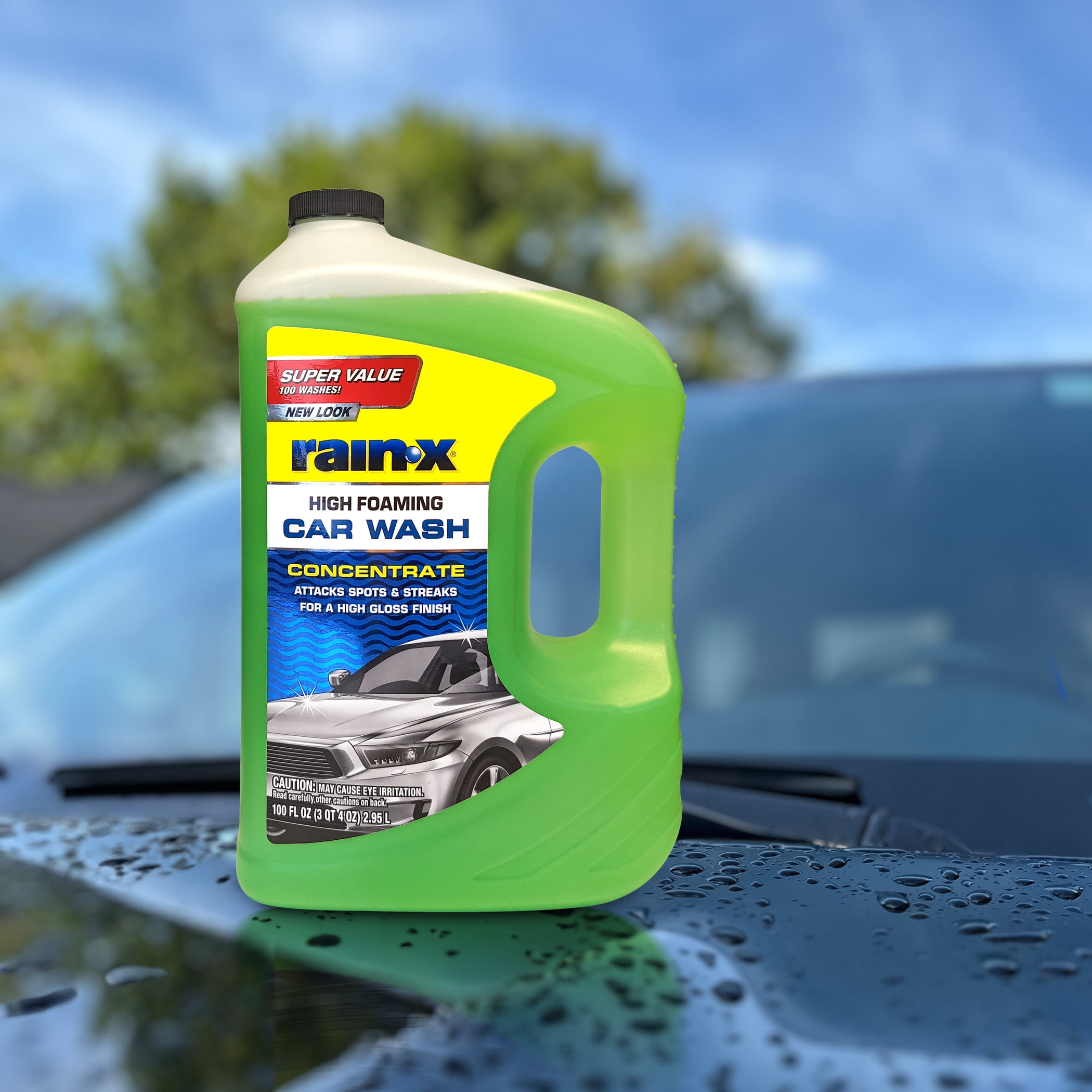 Rain-x Foaming Car Wash Concentrate 100oz - 62091
