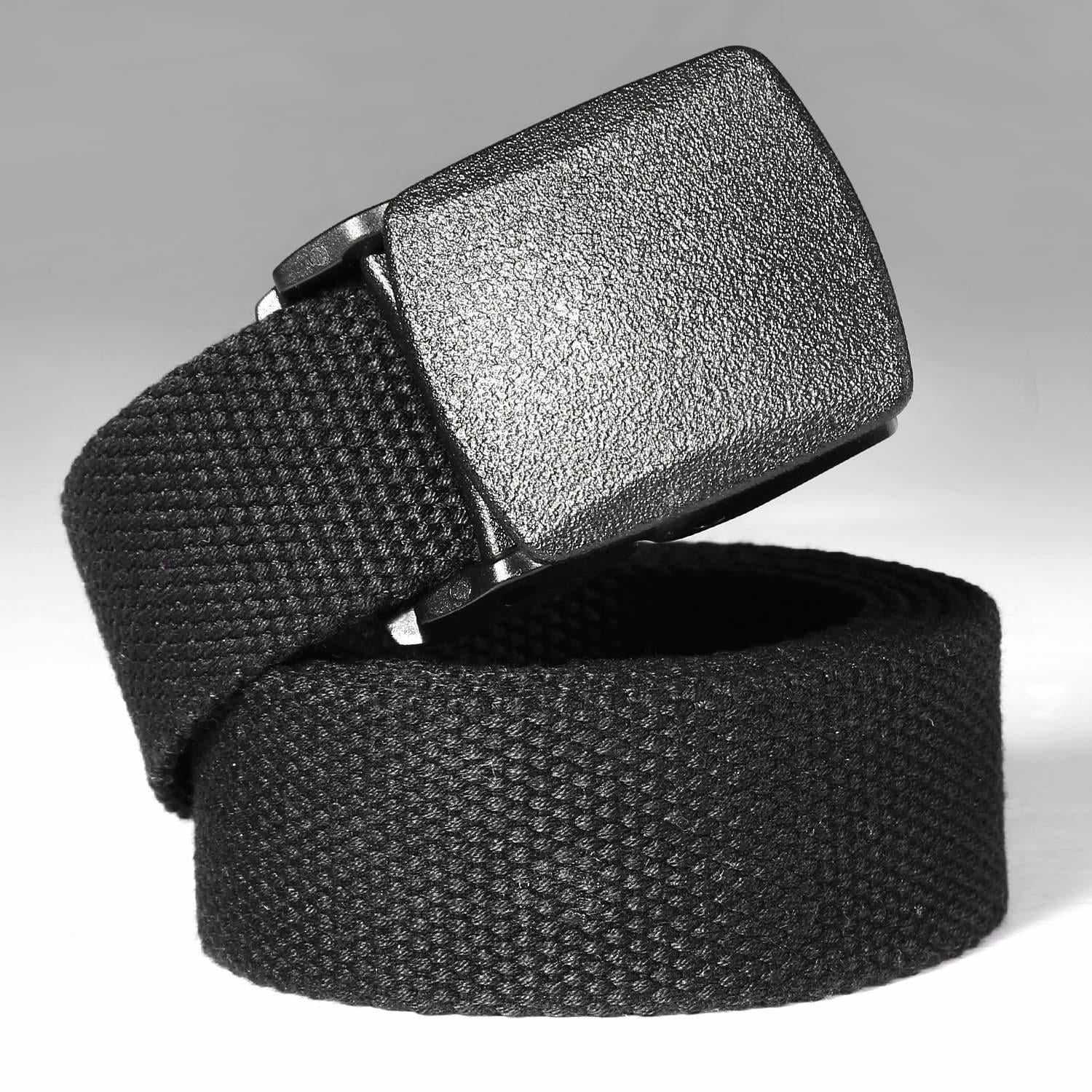 Men&#39;s Outdoor Training Belt Buckle Waist Strap Belts Tactical Military Canvas Belt | Walmart Canada