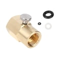 thumbnail image 1 of Adaptador De Recarga De Co2, Adaptador De Conector De Cilindro De Agua De Soda, Conector De Botella De Soda Para El Hogar, Cga320 A Tr21.4 Yuarrent HA015482-00, 1 of 7