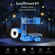 EasyThreed Imprimante 3D Machine d'Impression de Bureau pour 100x100x100mm Taille d'Impression Amovible Plate-Forme une Impression avec TF PLA Échantillon Filament pour les Débutants Éducation du Ménage – image 2 sur 7