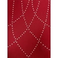 thumbnail image 6 of Alvivi Women's Lyrical Dance Costume Rhinestone Split Sleeved Modern Contemporary Dance Long Dress Burgundy XL, 6 of 7